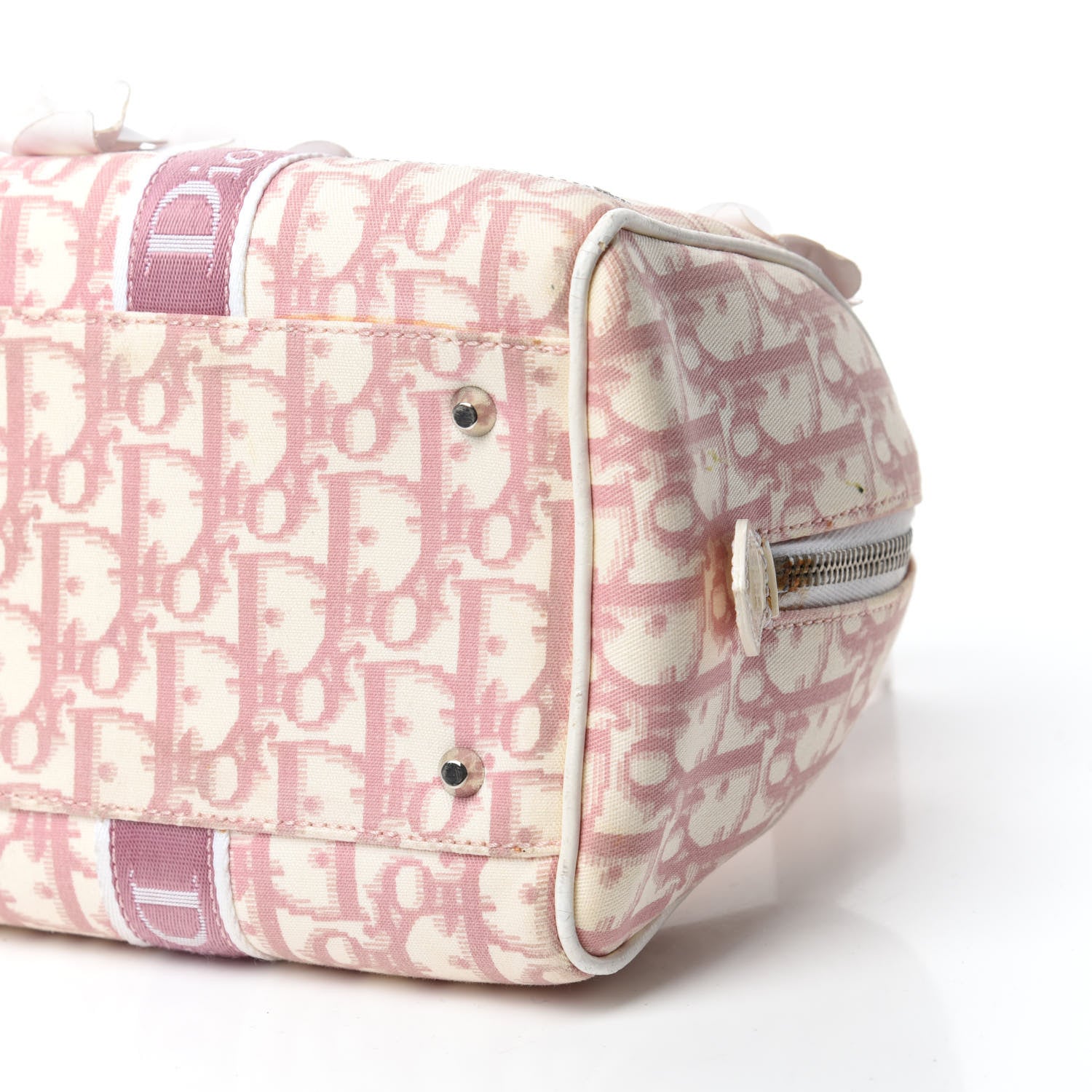 Christian Dior Monogram Girly Boston Pink 7 of 15
