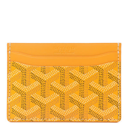 Goyard Goyardine Saint Sulpice Card Holder Yellow 1 of 6