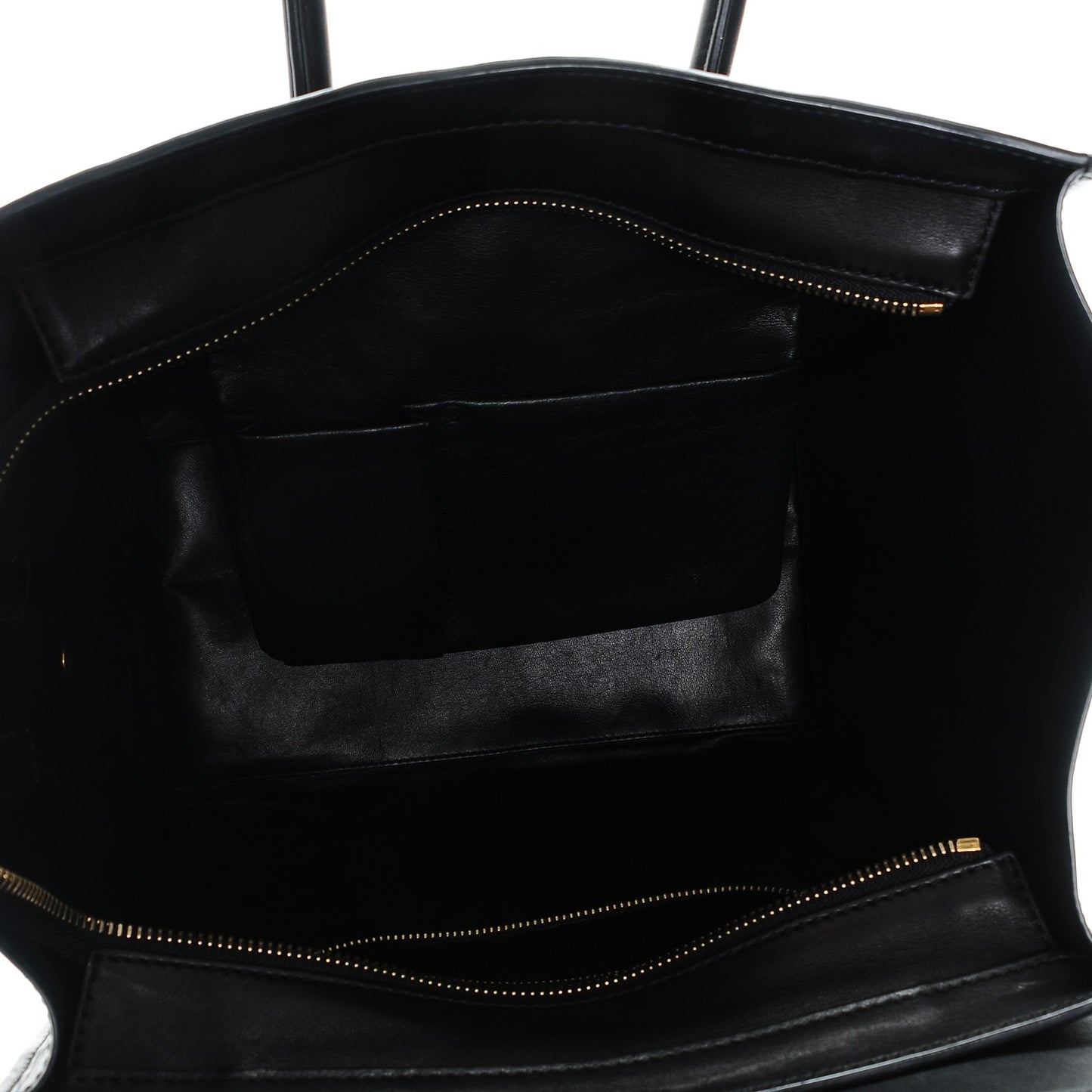 Smooth Calfskin Mini Luggage Black