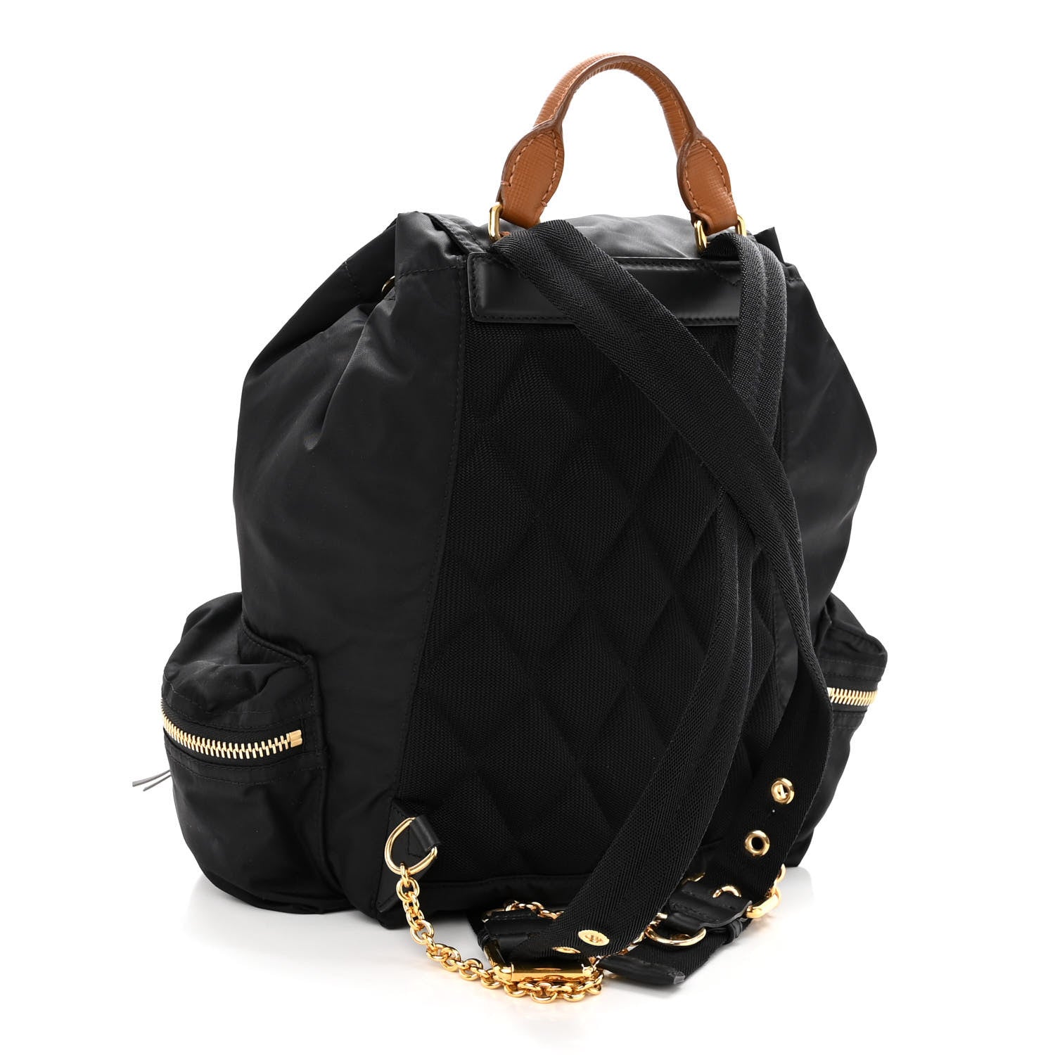 Burberry Nylon Medium Rucksack Backpack Black 3 of 9