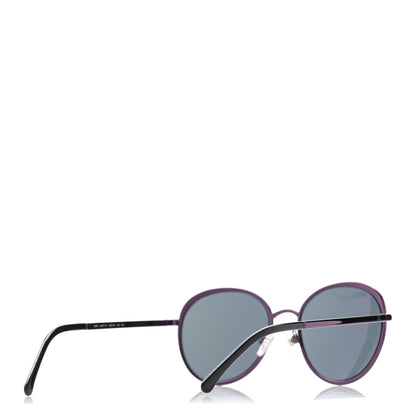 Chanel Round Spring Sunglasses 4206 Purple 4 of 8