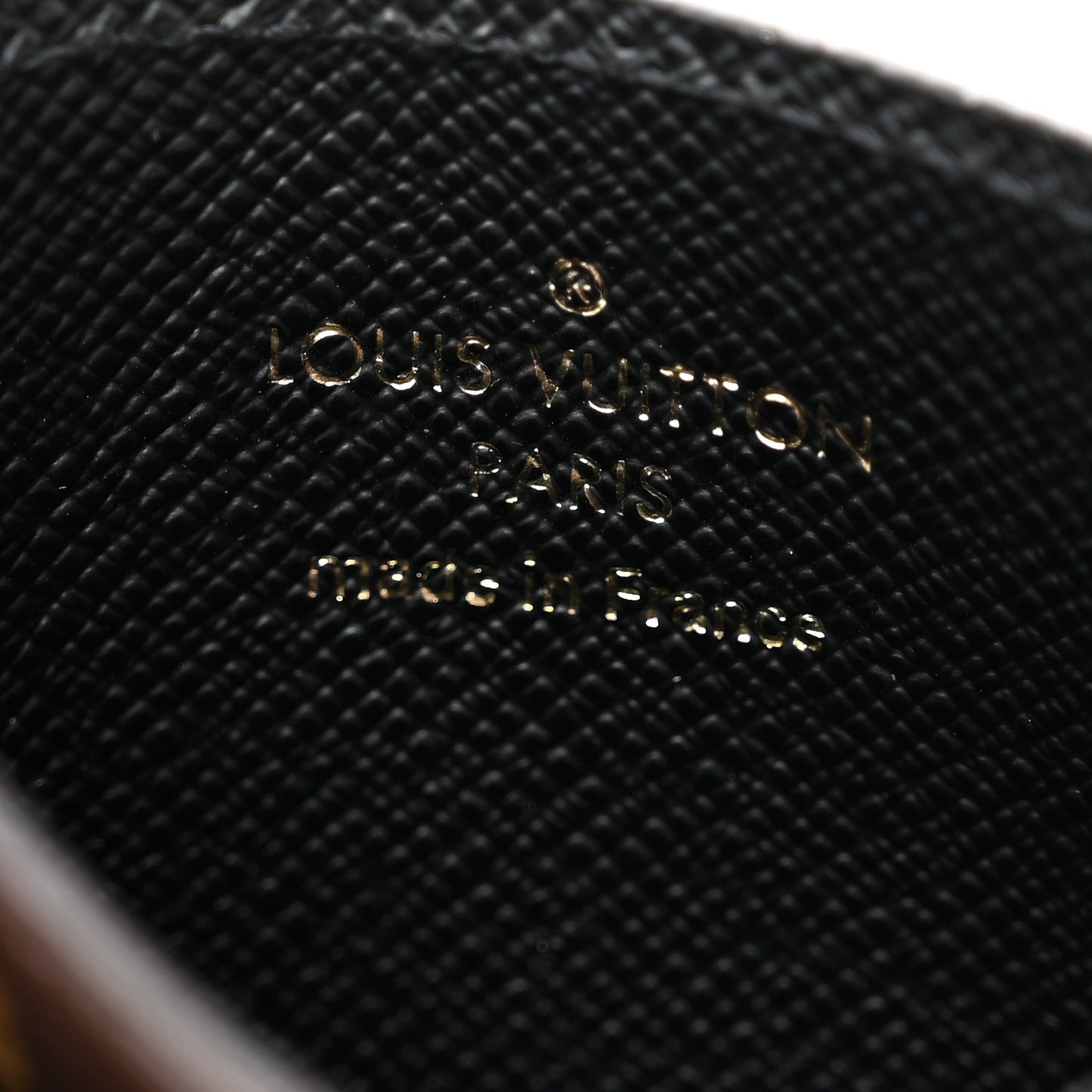 Reverse Monogram Card Holder