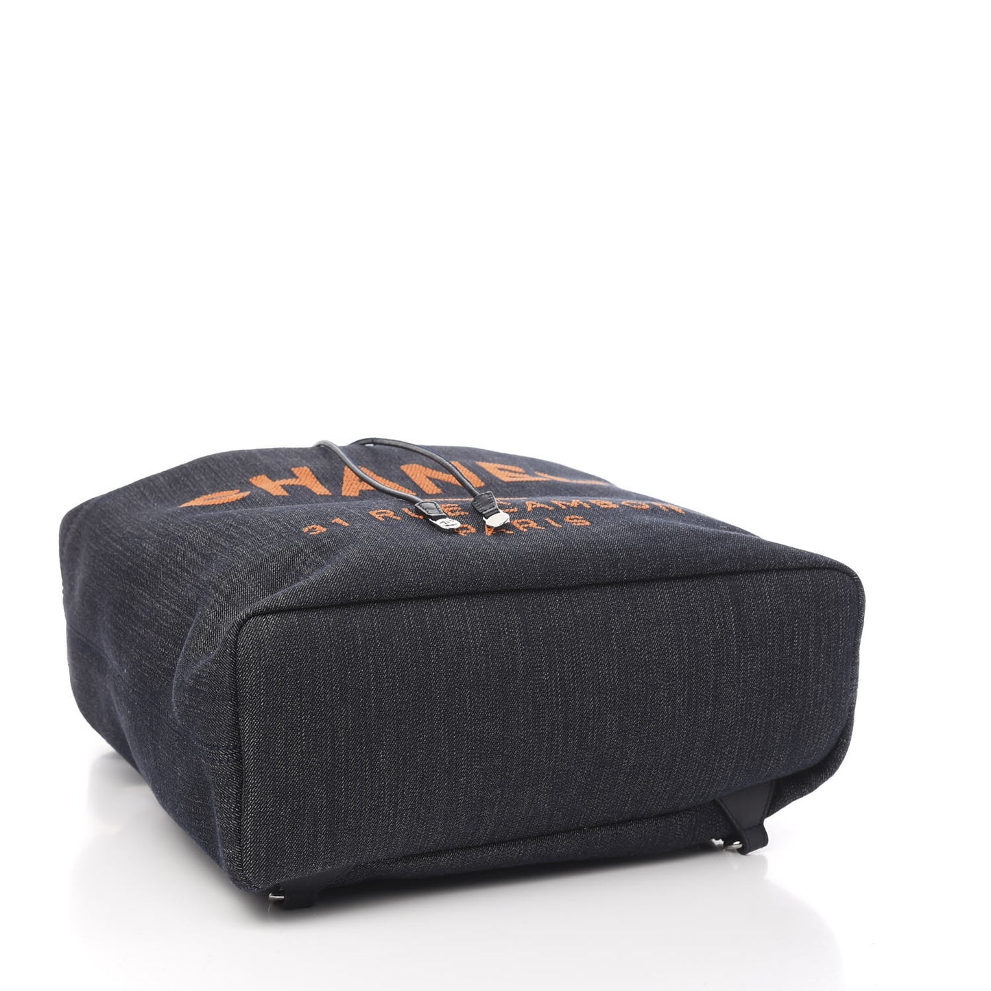 Canvas Large Deauville Backpack Denim Blue