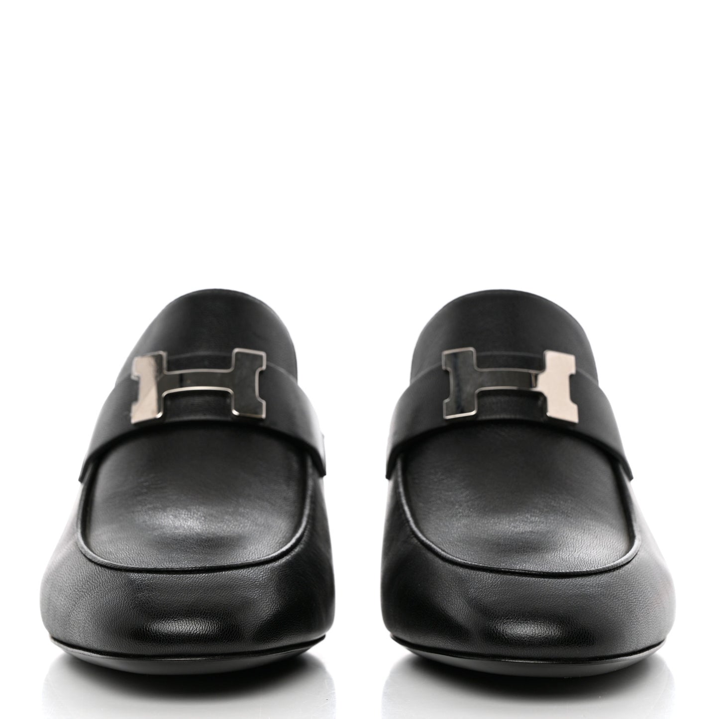 Goatskin Paradis Mules 37 Black