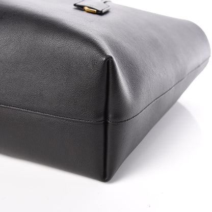 Saint Laurent Calfskin Large Shopping Tote Black 14 of 14