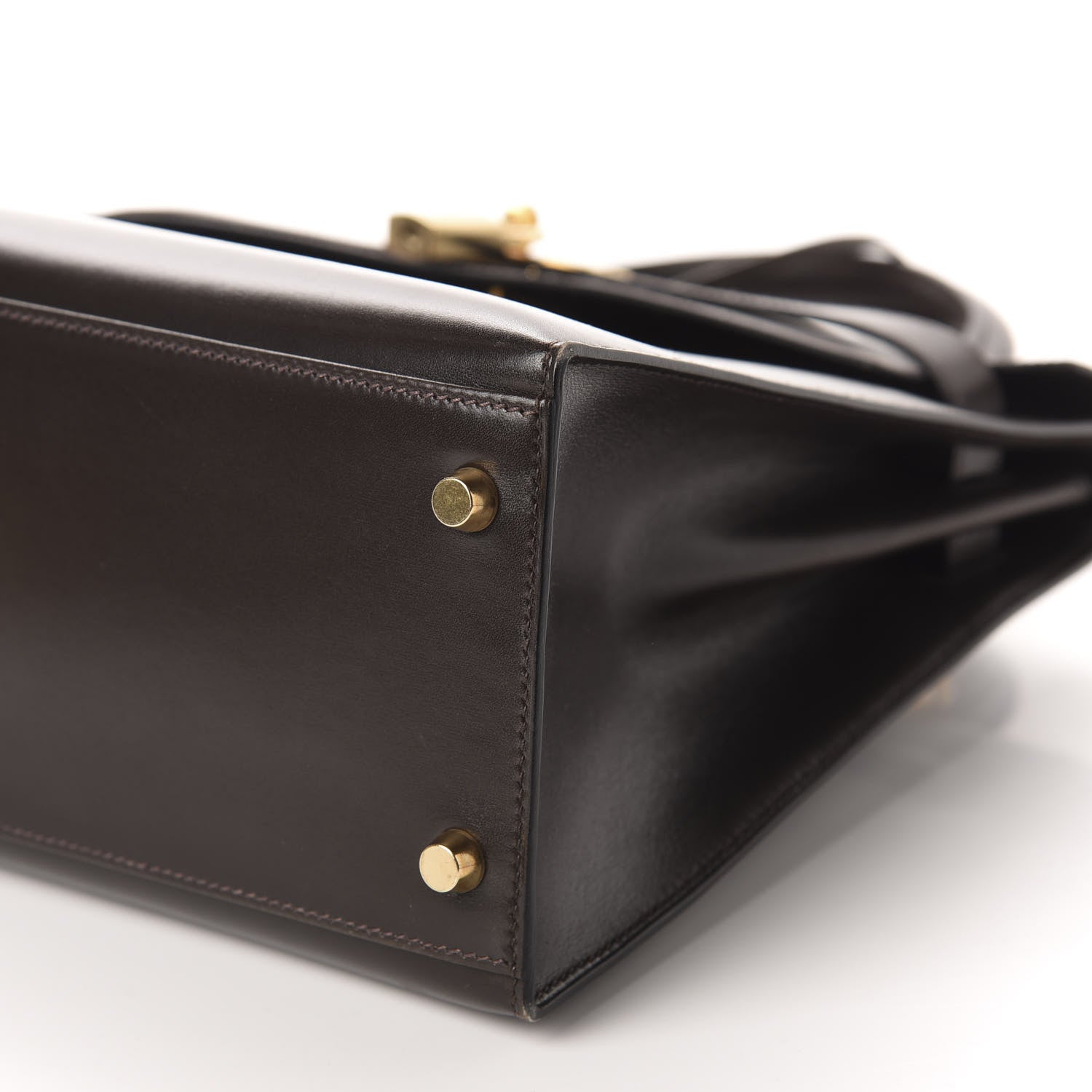 Hermes Box Kelly Sellier 32 Chocolate 7 of 18