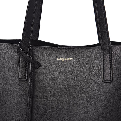 Saint Laurent Calfskin Large Shopping Tote Black 11 of 11