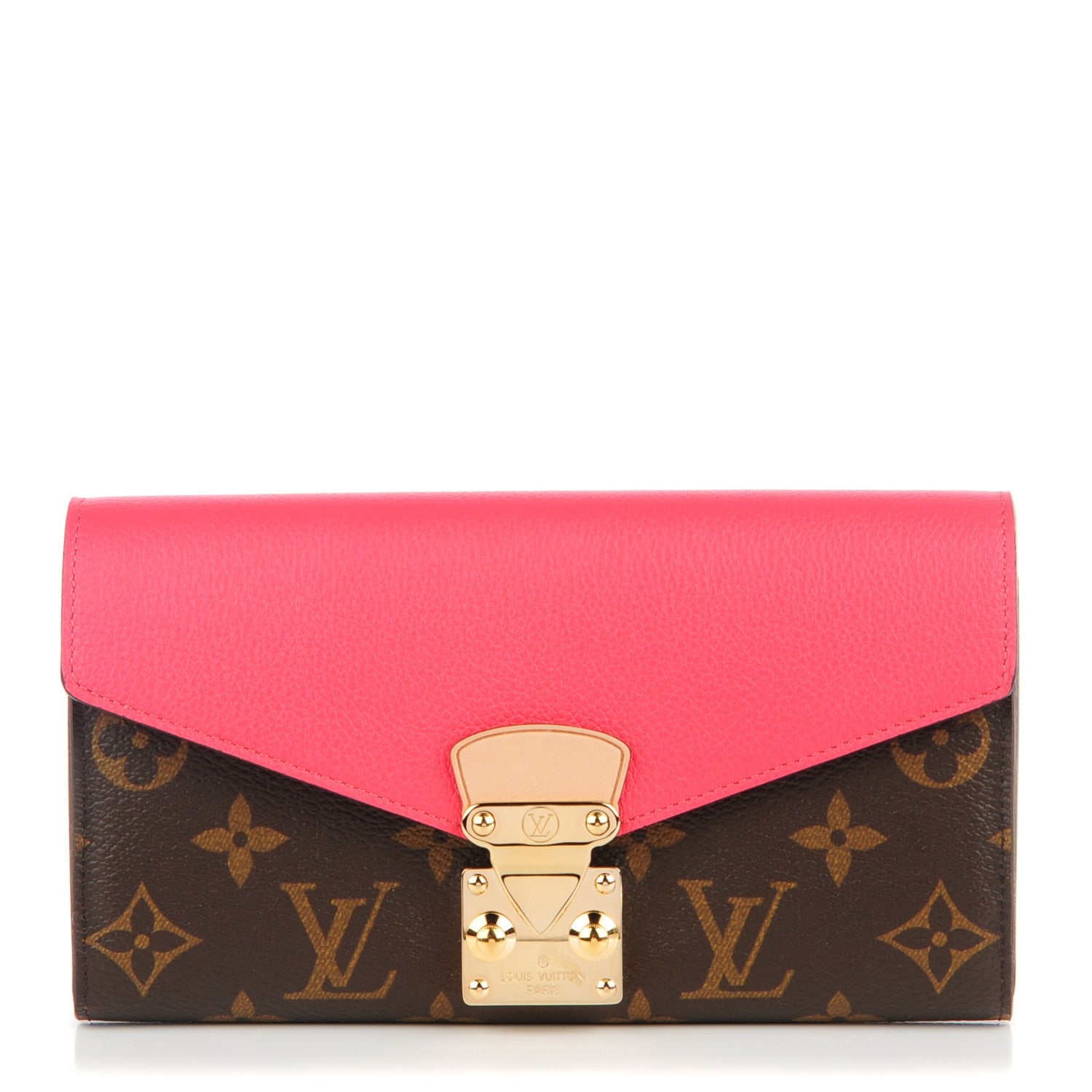 Louis Vuitton Monogram Pallas Wallet Litchi 1 of 7