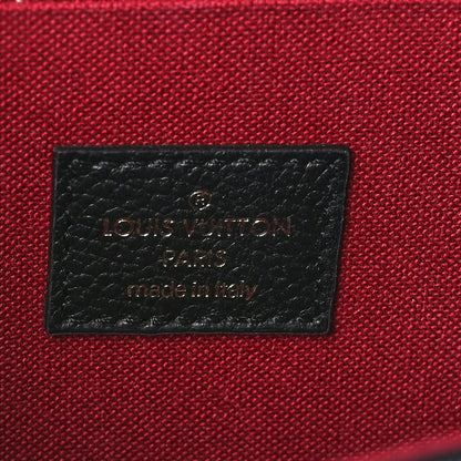 Louis Vuitton Empreinte Monogram Giant Felicie Pochette Black Beige 7 of 9