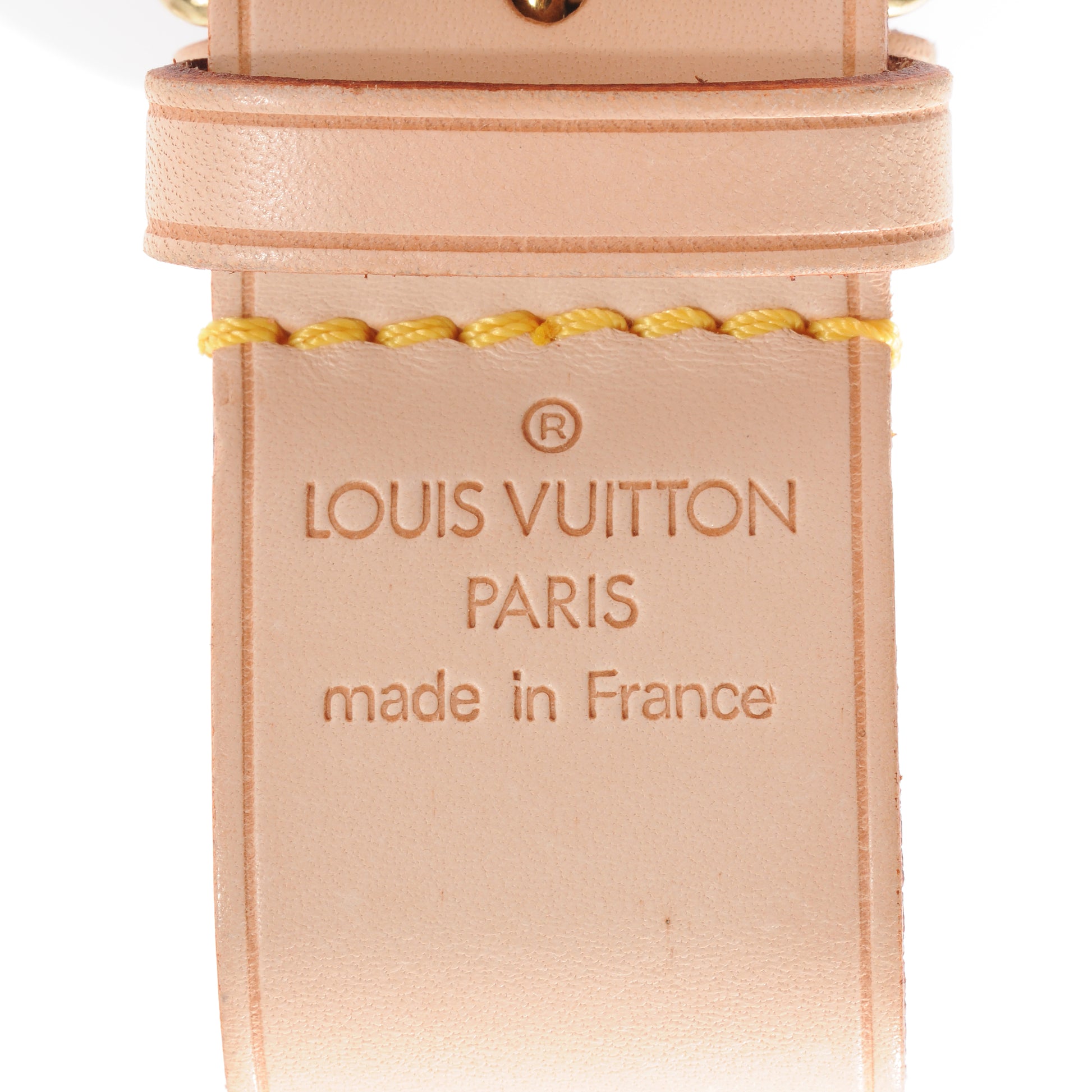 Louis Vuitton Vachetta Leather Luggage Loop 4 of 4