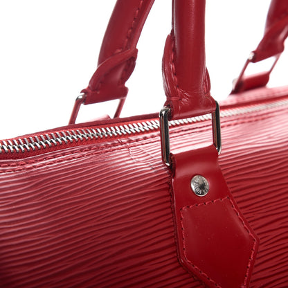 Louis Vuitton Epi Speedy 25 Rouge 14 of 17