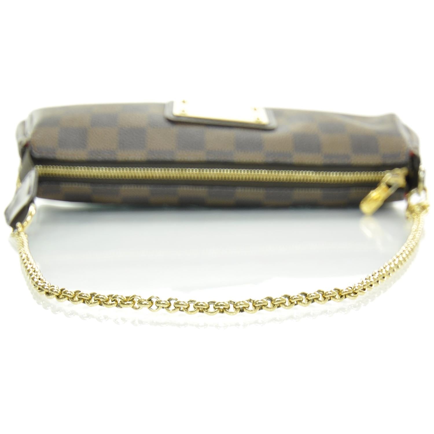 Louis Vuitton Damier Ebene Eva Clutch 6 of 10