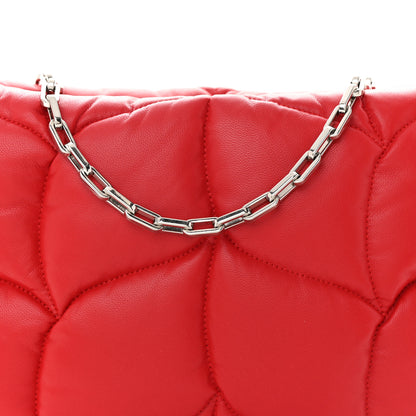 Mulberry Nappa Pillow Quilted Softie Clutch Red 8 of 10