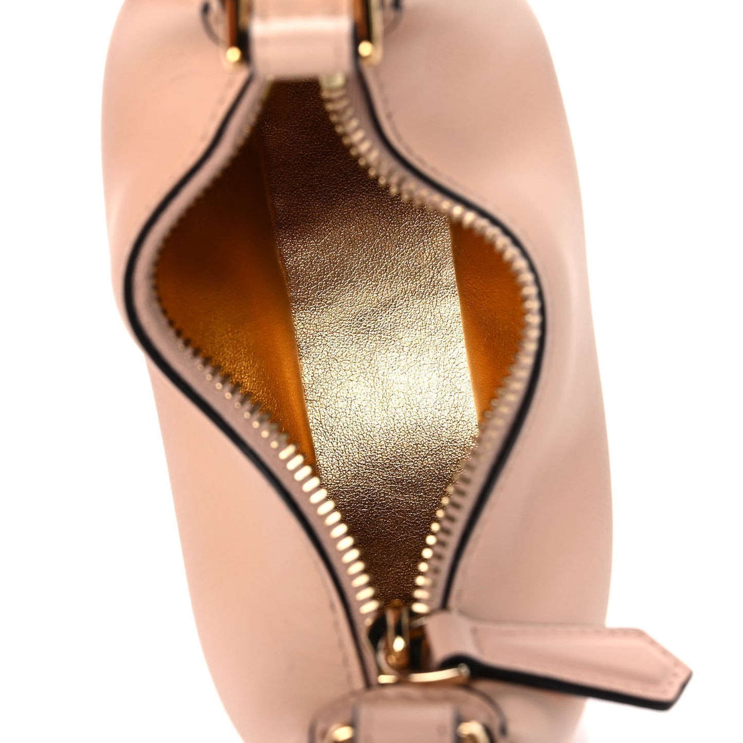 Vitello Grace Matte Nano Fendigraphy Hobo Charm Light Rose