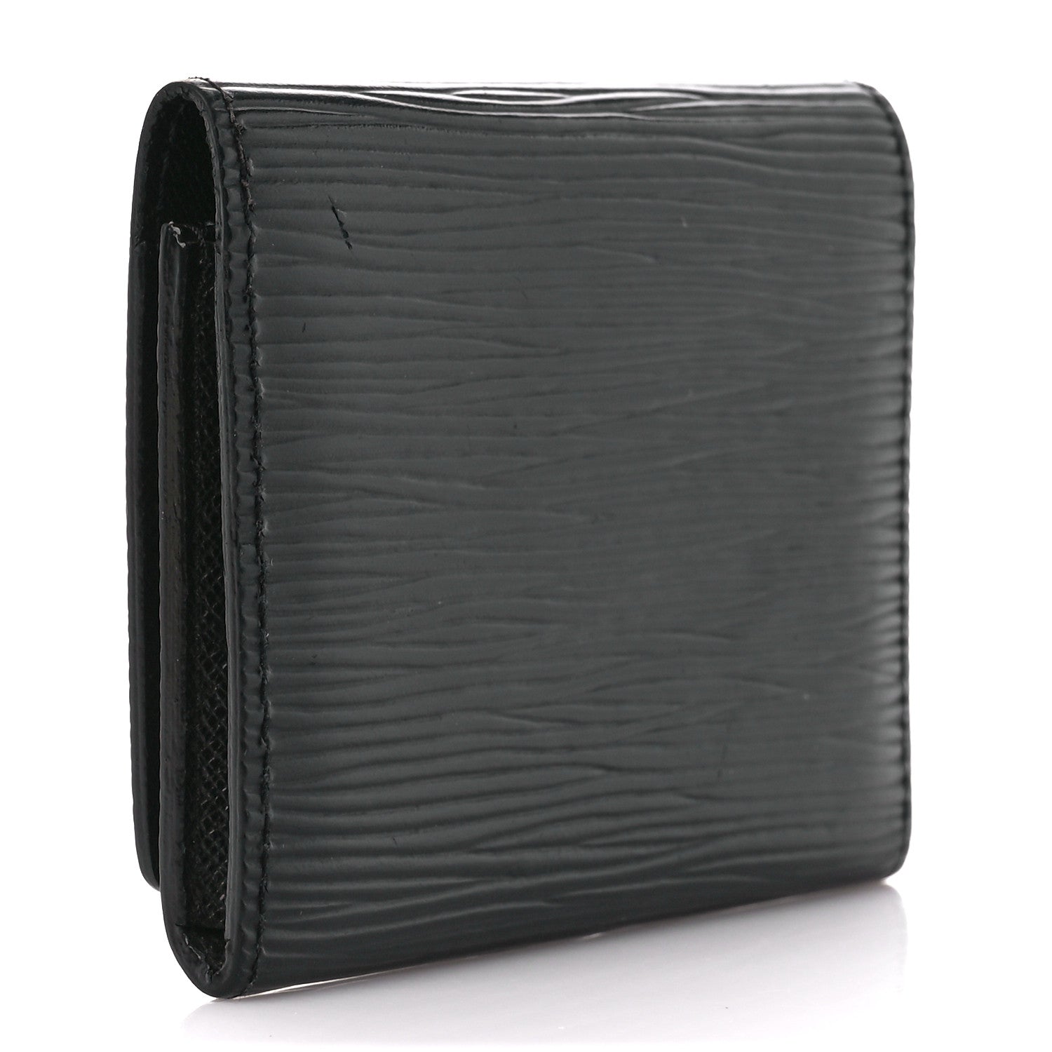 Louis Vuitton Epi Enveloppe Carte De Visite Black 3 of 11
