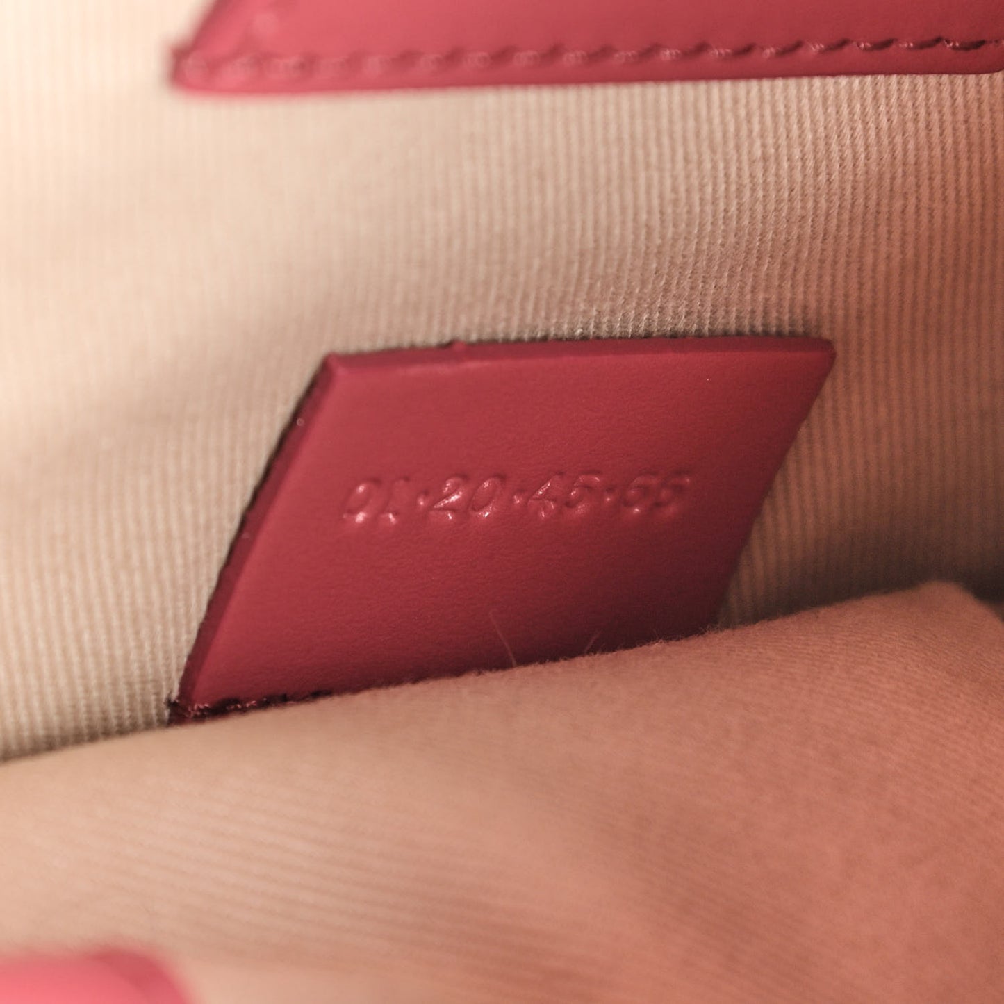 Calfskin Suede C Clutch With Chain