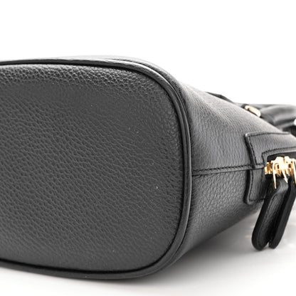 Gucci Dollar Calfskin Small GG Charm Dome Bag Black 10 of 10
