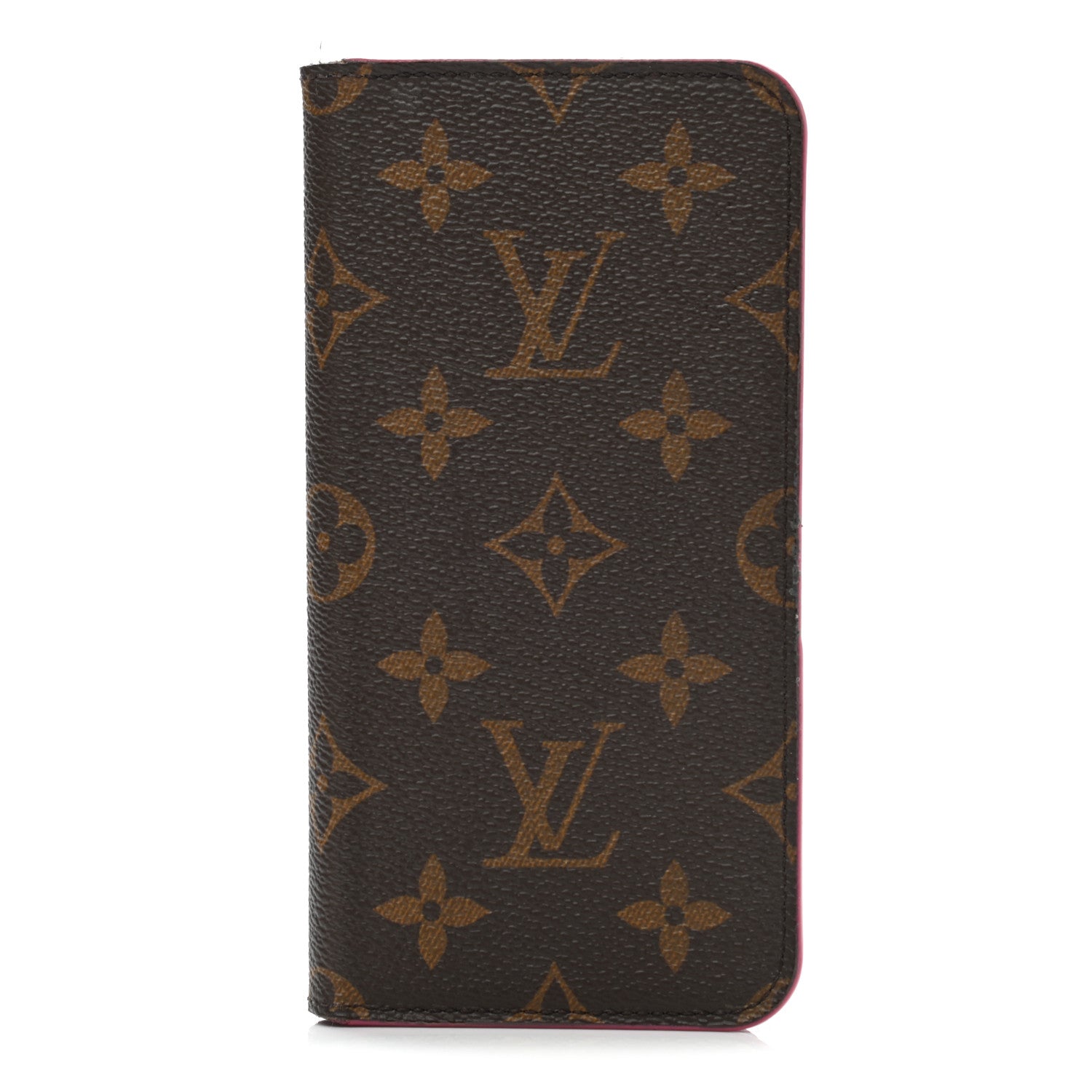 Louis Vuitton Monogram iPhone XS Max Folio Case Rose Pop 1 of 13