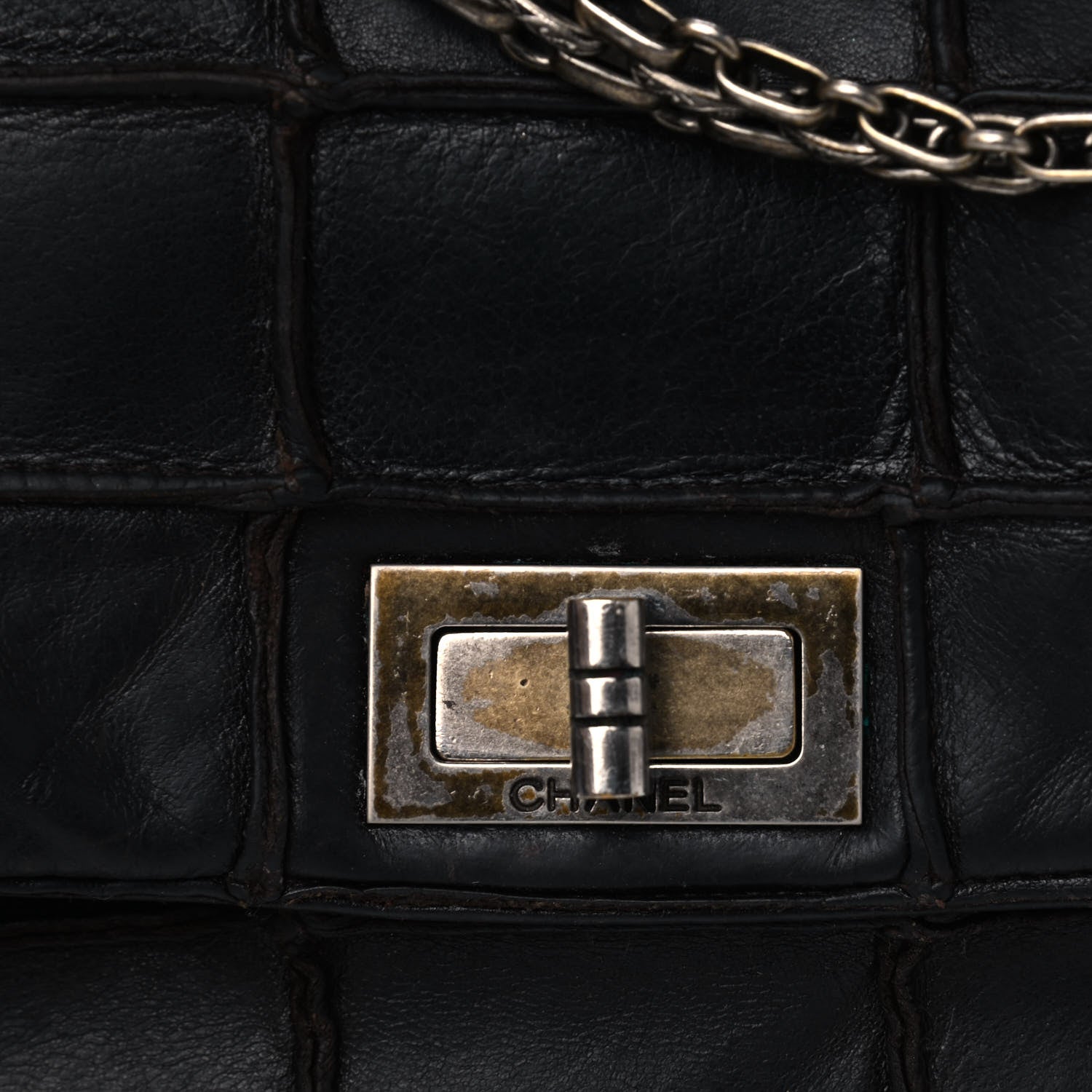 Chanel Lambskin Medium Patchwork Mademoiselle Single Flap Brown 14 of 14