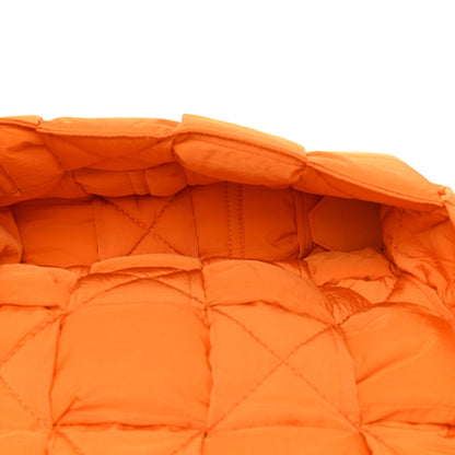 Bottega Veneta Nylon Intrecciato Padded Tech Cassette Bag Orange 6 of 10