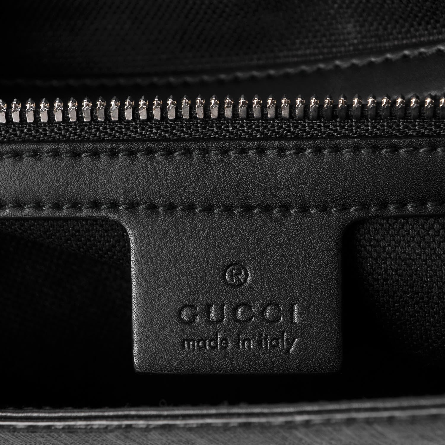 Gucci GG Supreme Monogram Web Flap Messenger Bag Black Grey 6 of 10