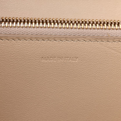Celine Box Calfskin Medium Classic Box Bag Linen 7 of 12