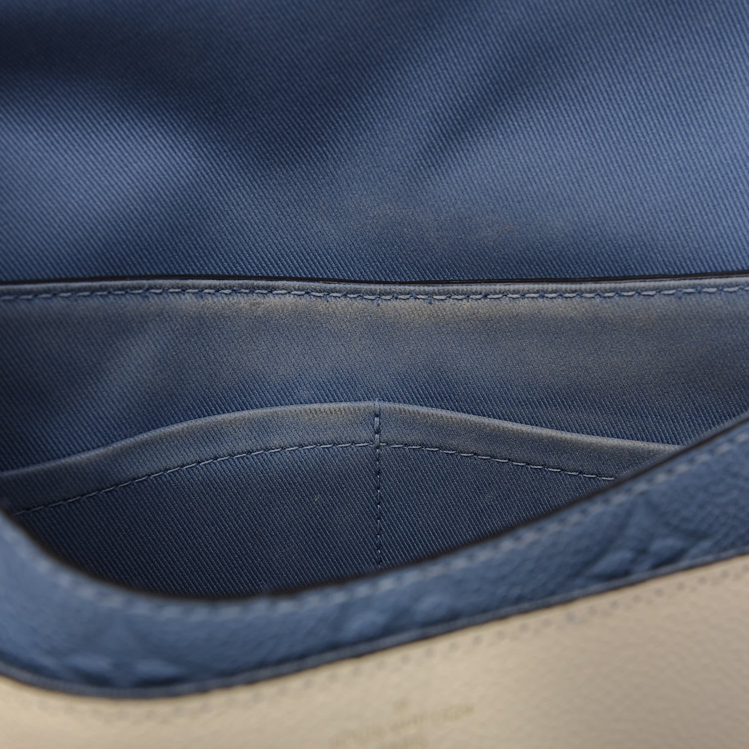 Louis Vuitton Empreinte Blanche BB Denim Creme 7 of 13