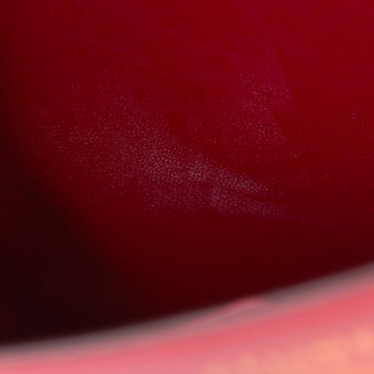 Celine Box Calfskin Medium Classic Box Flap Bag Red 13 of 15