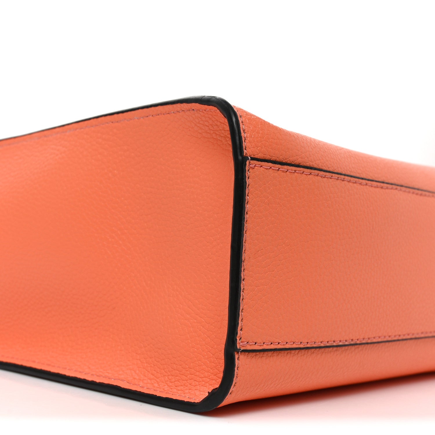 Marc Jacobs Calfskin Mini Grind Tote Bag Orange 8 of 9