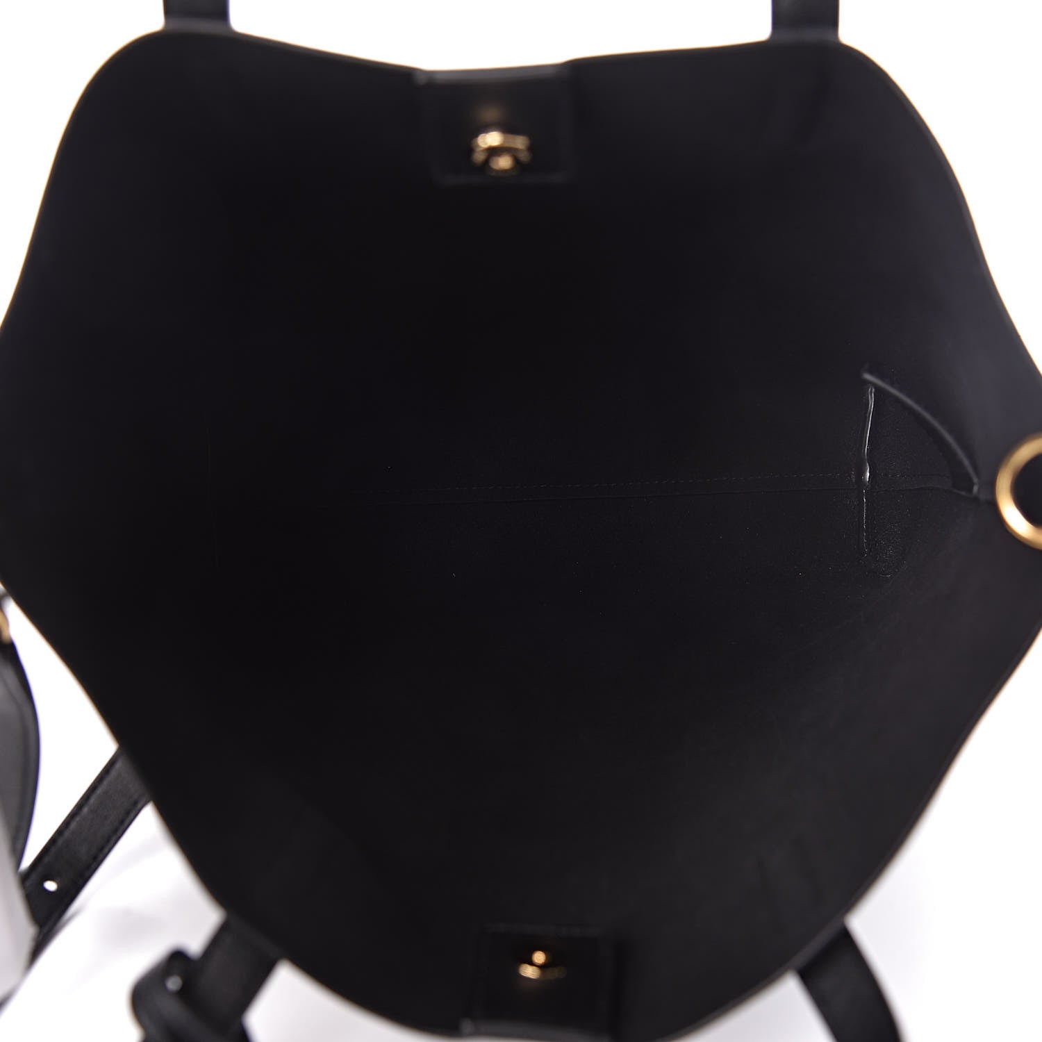 Saint Laurent Calfskin Toy Shopping Tote Black 5 of 9
