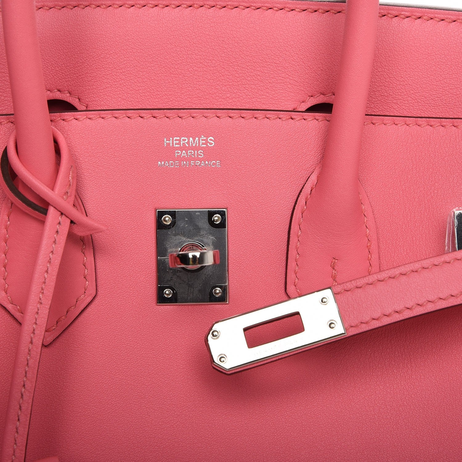 Hermes Swift Birkin 25 Rose Azalee 9 of 24
