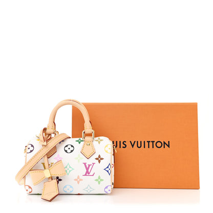 Louis Vuitton LV X TM Monogram Multicolor Nano Speedy White 10 of 10