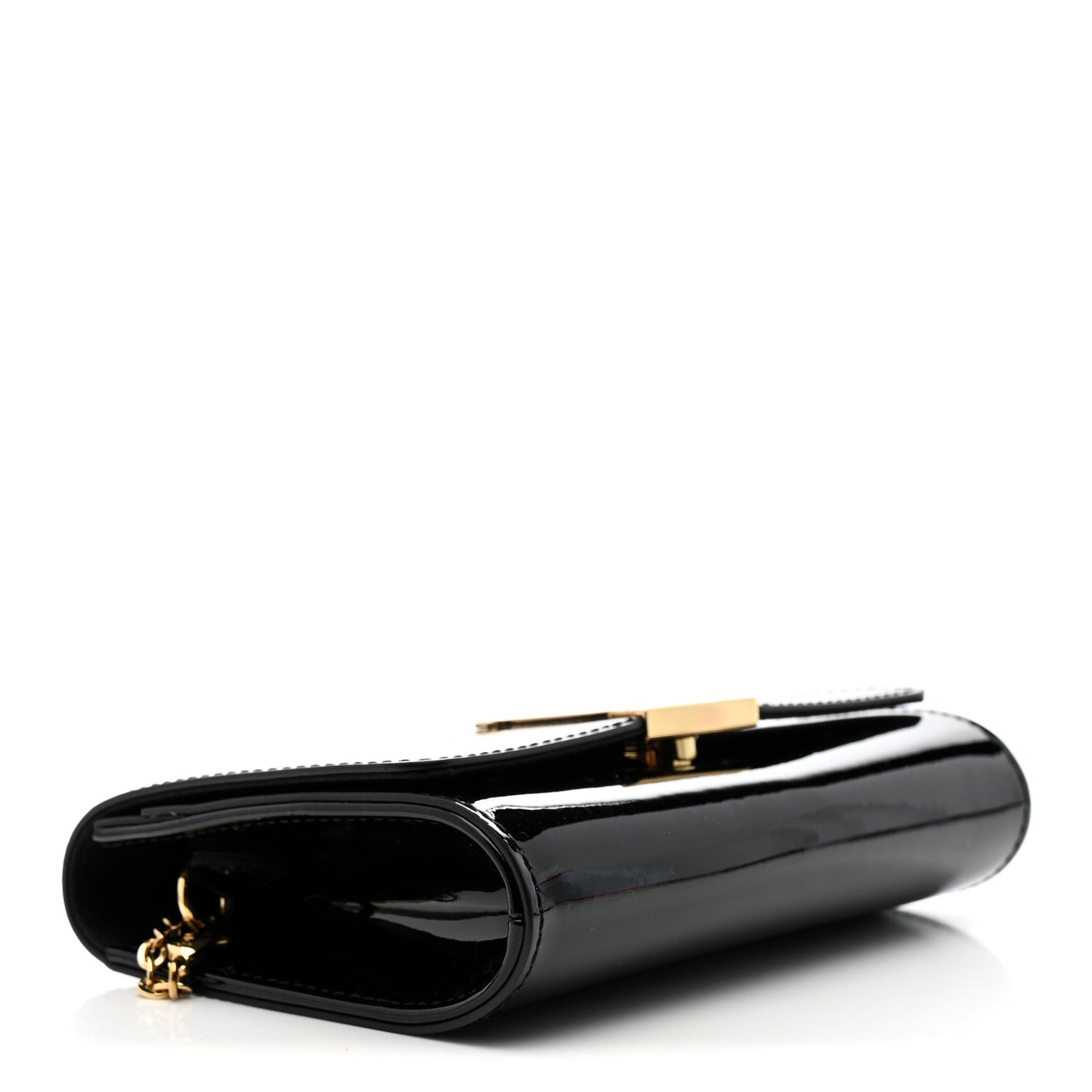 Patent Louise PM Chain Clutch Black