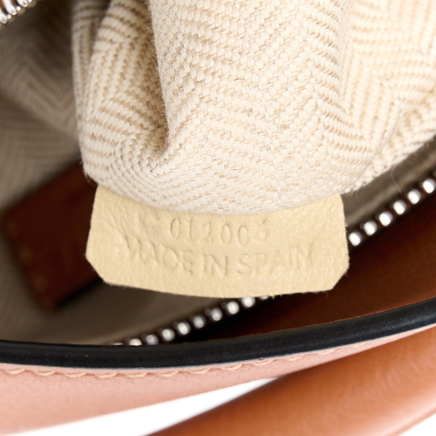 Loewe Calfskin Mini Puzzle Bag Tan 7 of 11