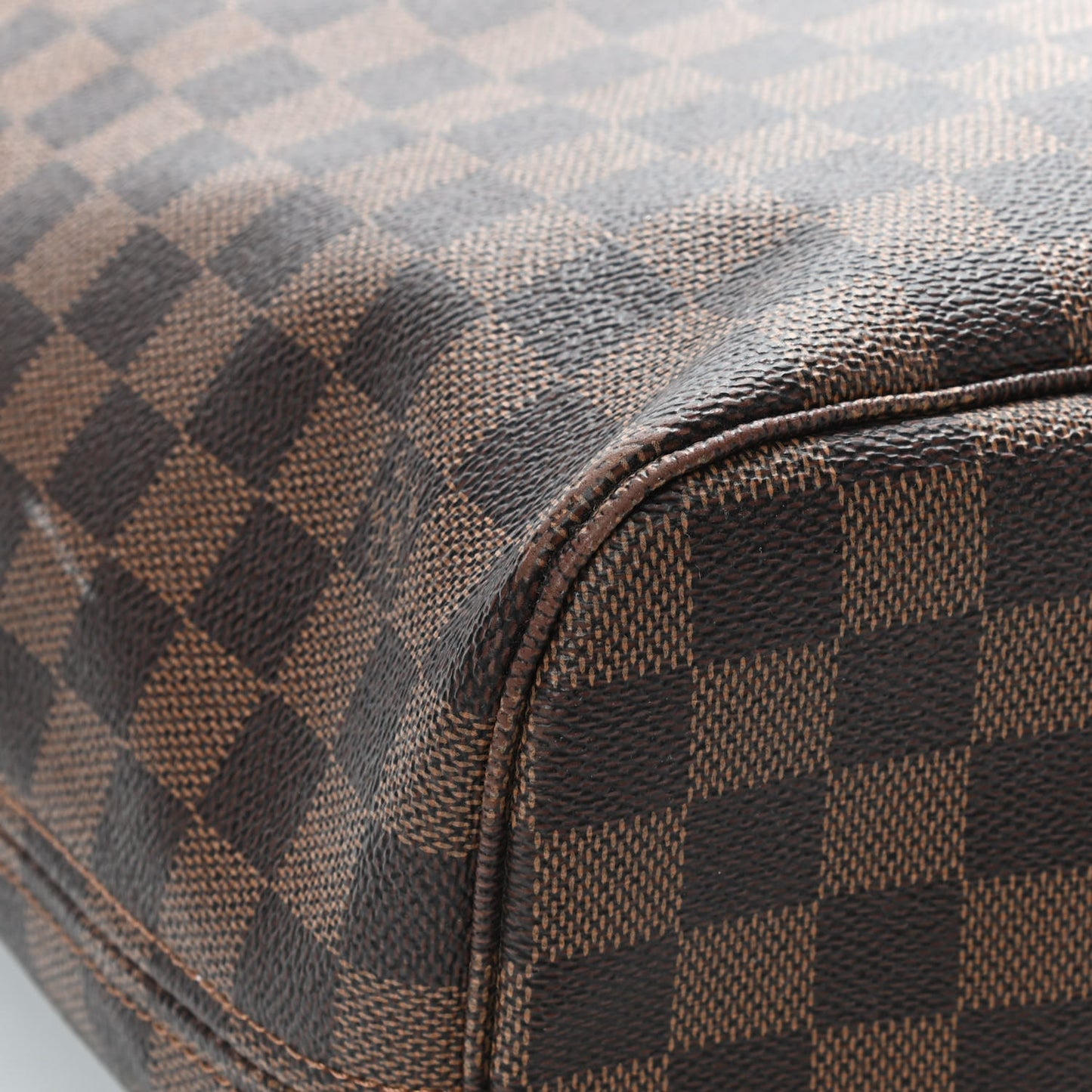 Damier Ebene Neo Neverfull MM Rose Ballerine