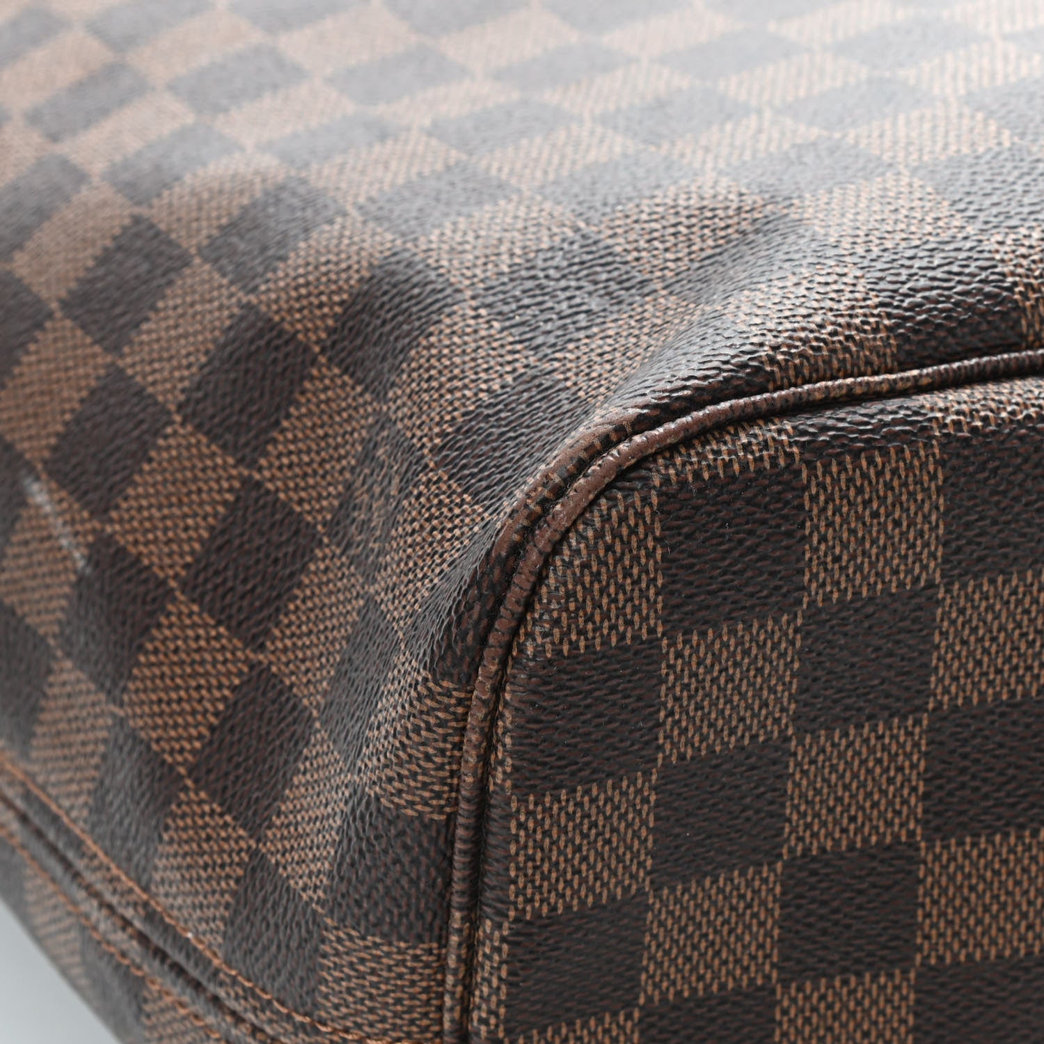 Louis Vuitton Damier Ebene Neo Neverfull MM Rose Ballerine 9 of 11