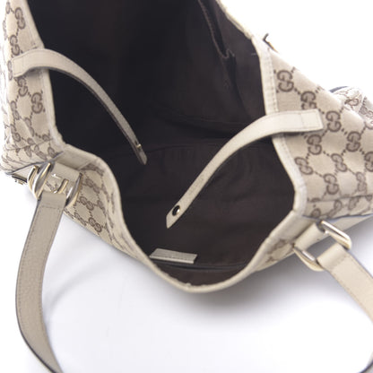 Gucci Monogram Medium Abbey Shoulder Bag Off White 5 of 11