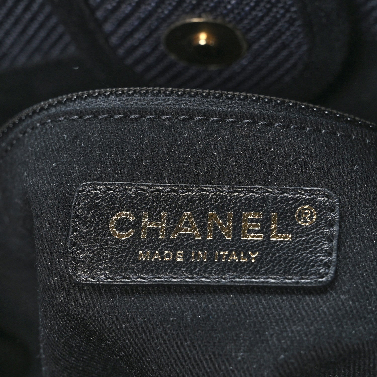 Chanel Mixed Fibers Calfskin Small Deauville Tote Black 7 of 9