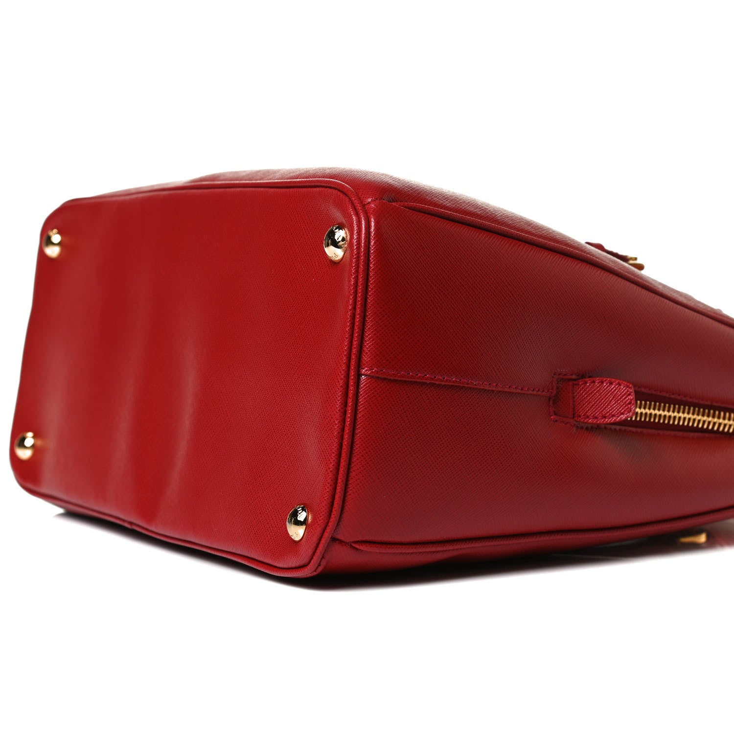 Prada Saffiano Lux Parabole Tote Fuoco 10 of 11