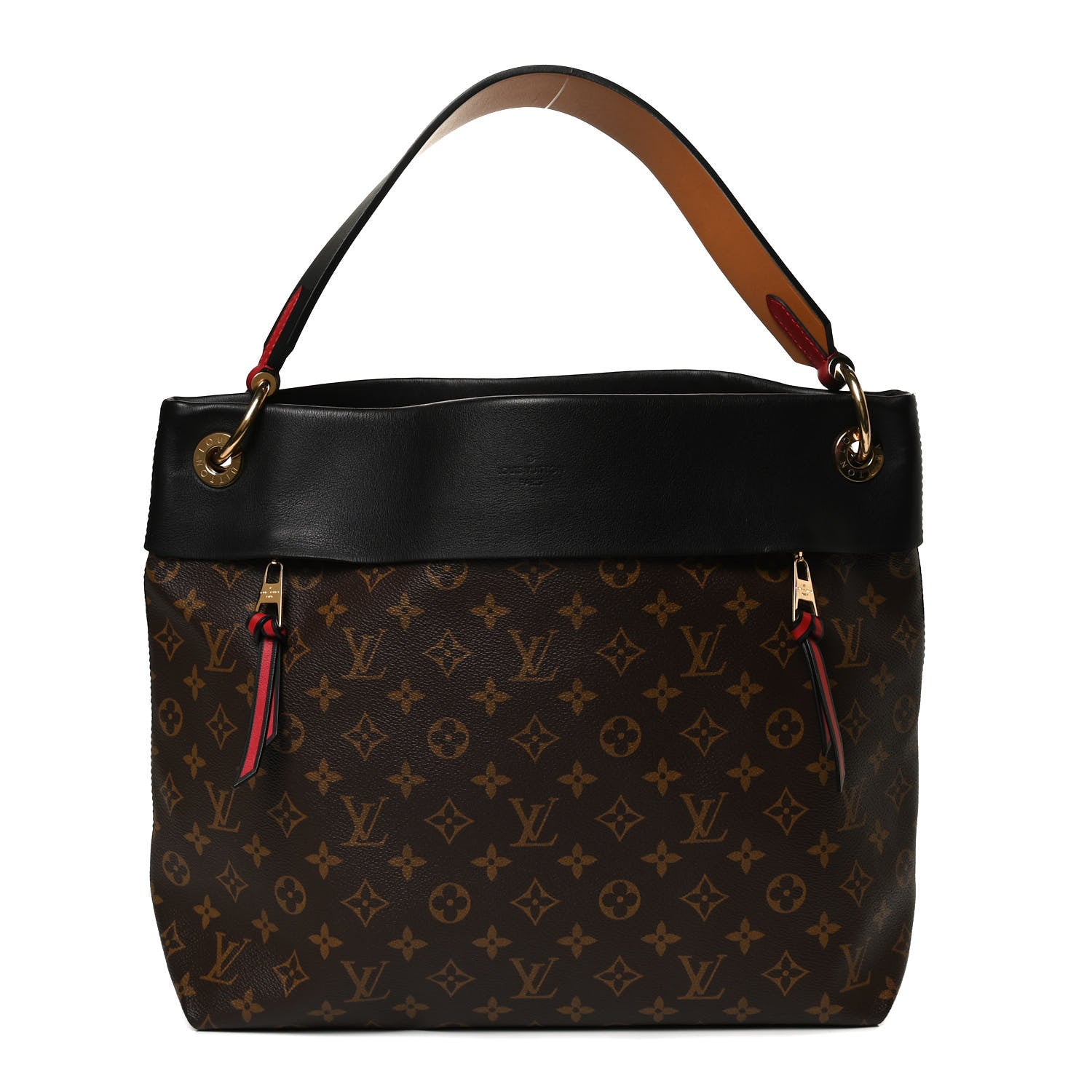 Louis Vuitton Monogram Tuileries Hobo Black 1 of 15