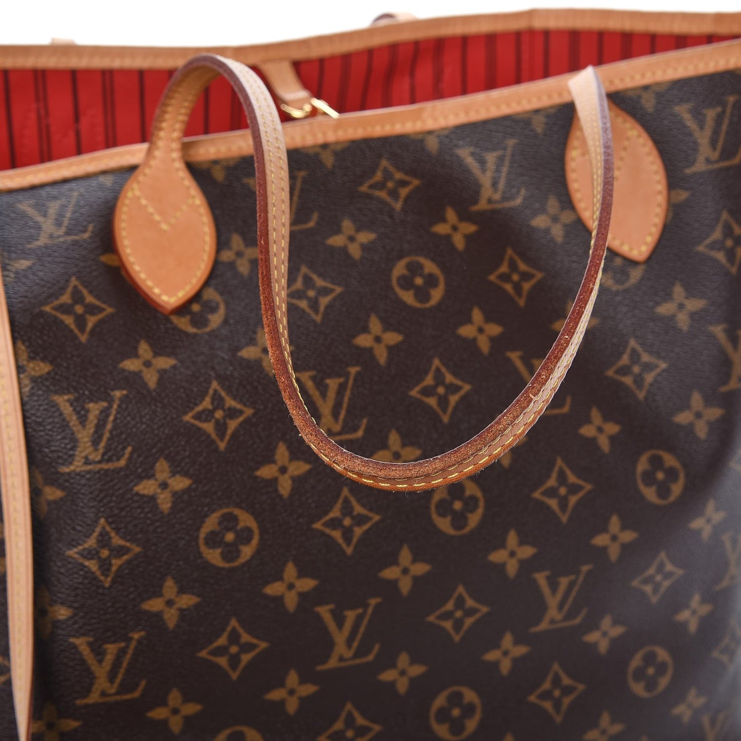 Monogram Neo Neverfull MM Cherry