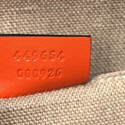 Gucci Microguccissima Mini Dome Bag Sun Orange 7 of 9
