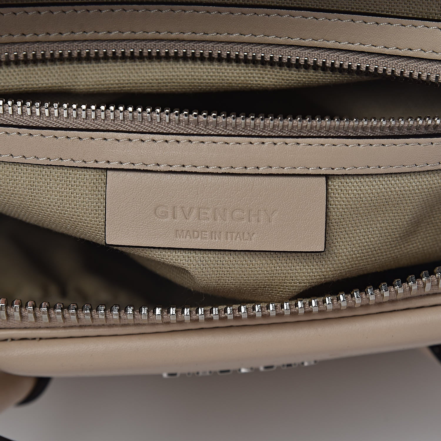 Givenchy Calfskin Medium Studded Antigona Beige Buff 6 of 12