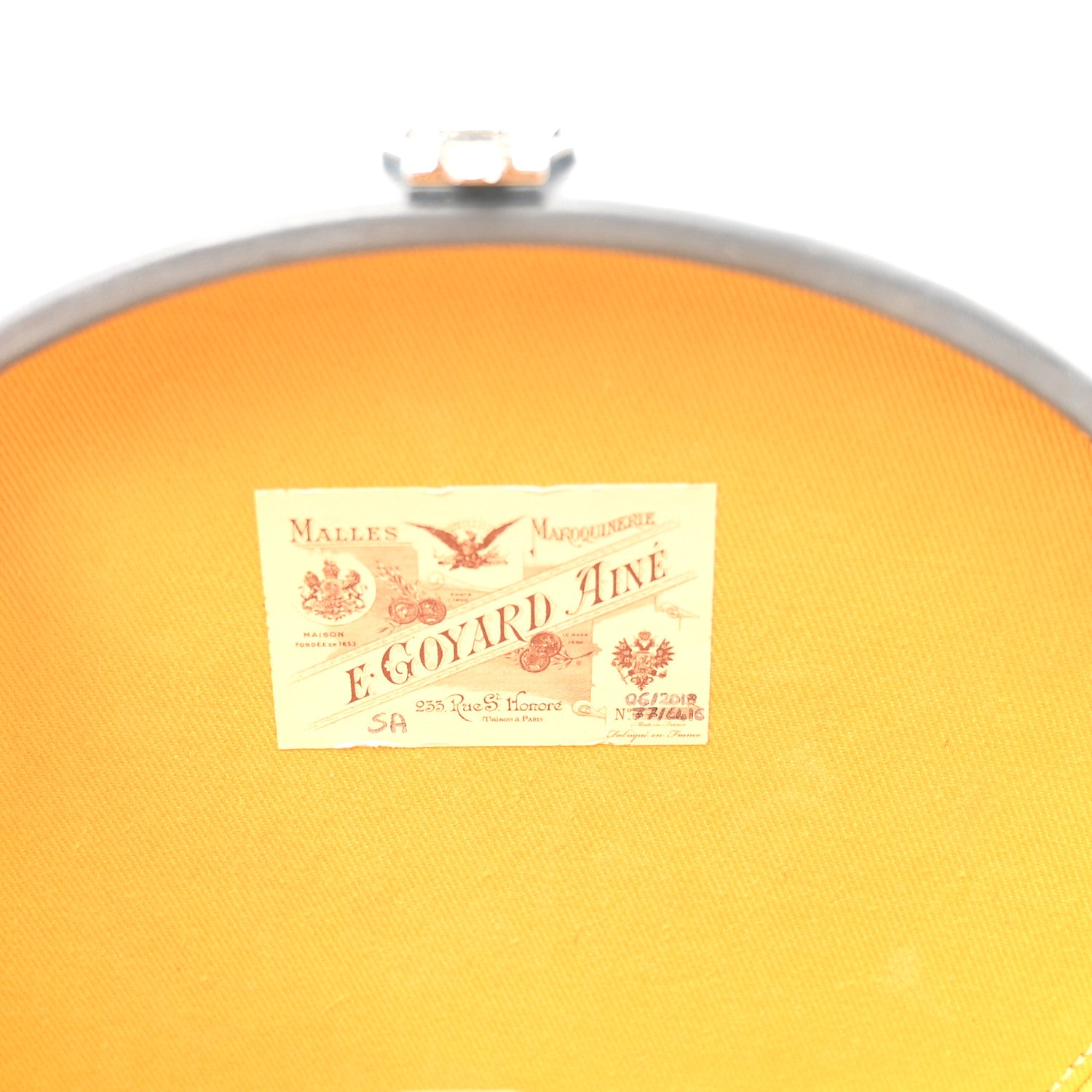 Goyard Goyardine Alto Hatbox Grey 6 of 9