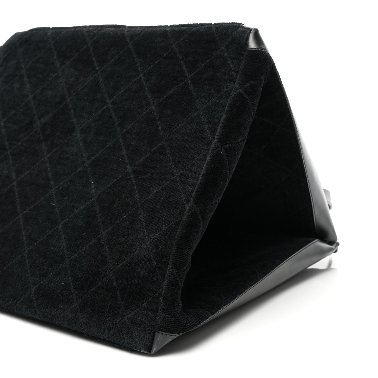 Terry Cotton CC Beach Tote Towel Set Black