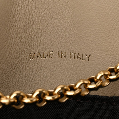 Fendi Vitello Grace King Karligraphy Chain Bucket Bag Nuvola Praline 7 of 18