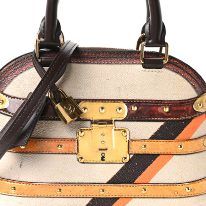 Louis Vuitton Transformed Canvas Time Trunk Alma BB Beige 7 of 9