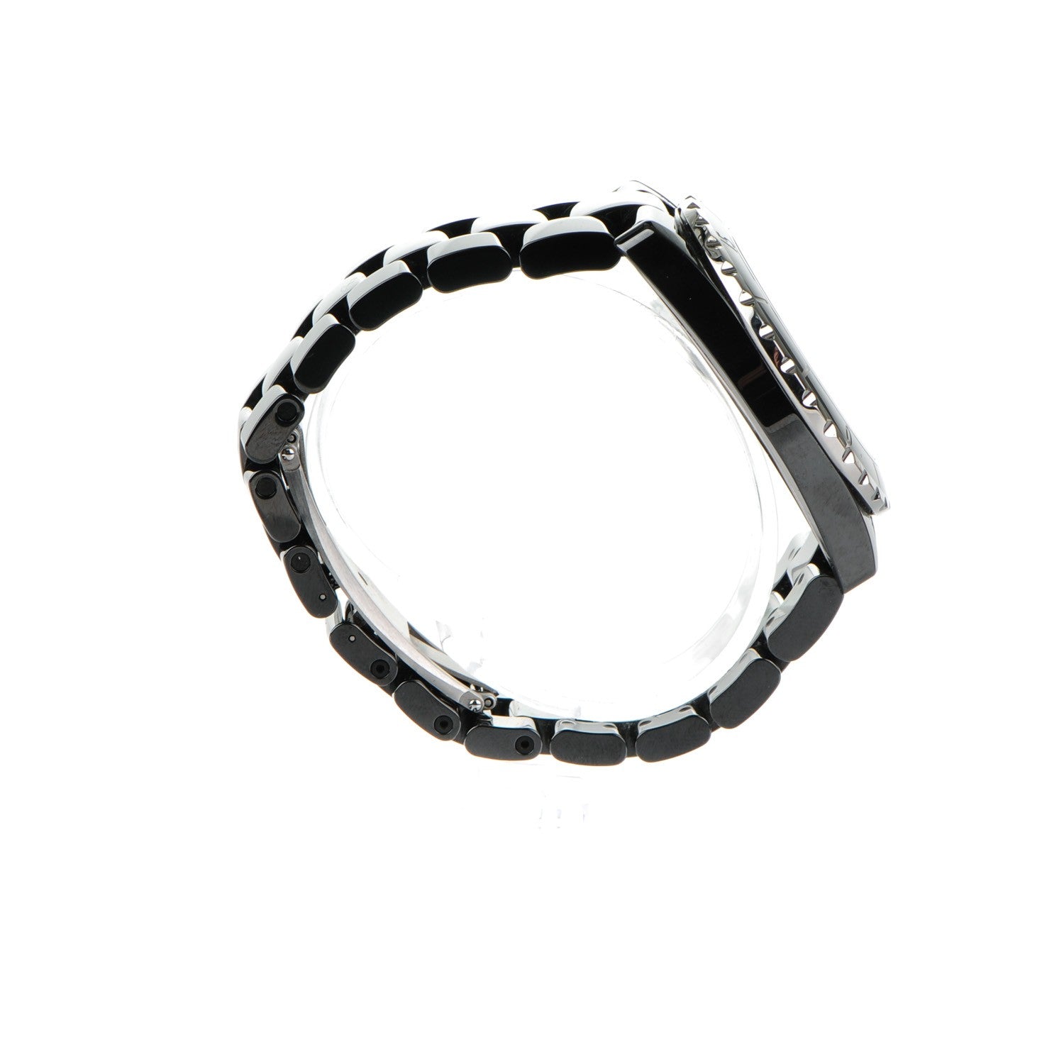 Chanel Stainless Steel Ceramic 41mm J12 Automatic Watch Black 5 of 8