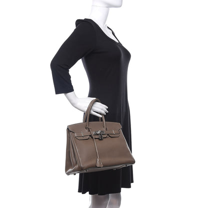 Hermes Epsom Birkin 30 Etoupe 2 of 13