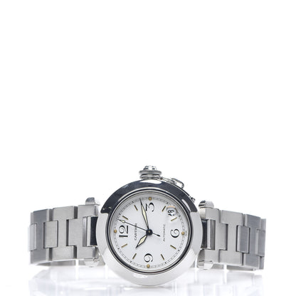 Cartier Stainless Steel 35mm Pasha C Automatic Watch 2 of 6